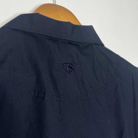 Tru-Spec Black Tactical Shirt Size XL Reg Long Sleeve Button Front - Picture 7 of 11